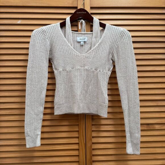 pistola Sweaters - Pistola tan long sleeve sweater size XS